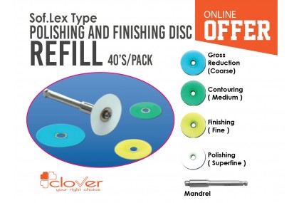 Polishing & Finishing Disc Refill (Sof.Lex Type)